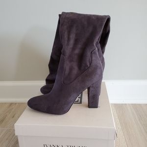 Ivanka Trump Suede Hight Knee Boots